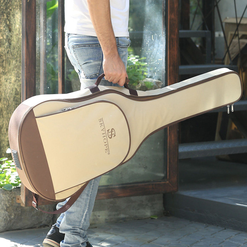 Guitar pack 41 inch thicker shoulder backpack waterproof universal 40 39 38 students use ballad bag bag personality