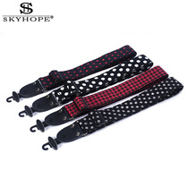 skyhope Beginning Guitar Strap Pop Nylon Plus Cotton Folk Ballads Classical Acoustic Guitar Electric Guitar Bass Strap