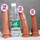 Мягкий кремниевый клей моделирование пенис Женщина использует сексуальные поставки взрослого пола