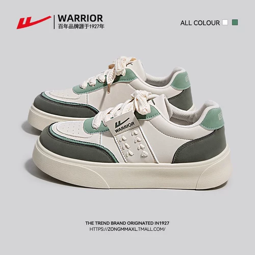 Warrior, черные туфли, летние кроссовки, универсальная дышащая тканевая белая обувь на платформе