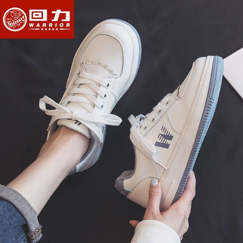 Warrior, весенняя белая обувь на платформе, универсальные спортивные кроссовки, коллекция 2021, осенняя