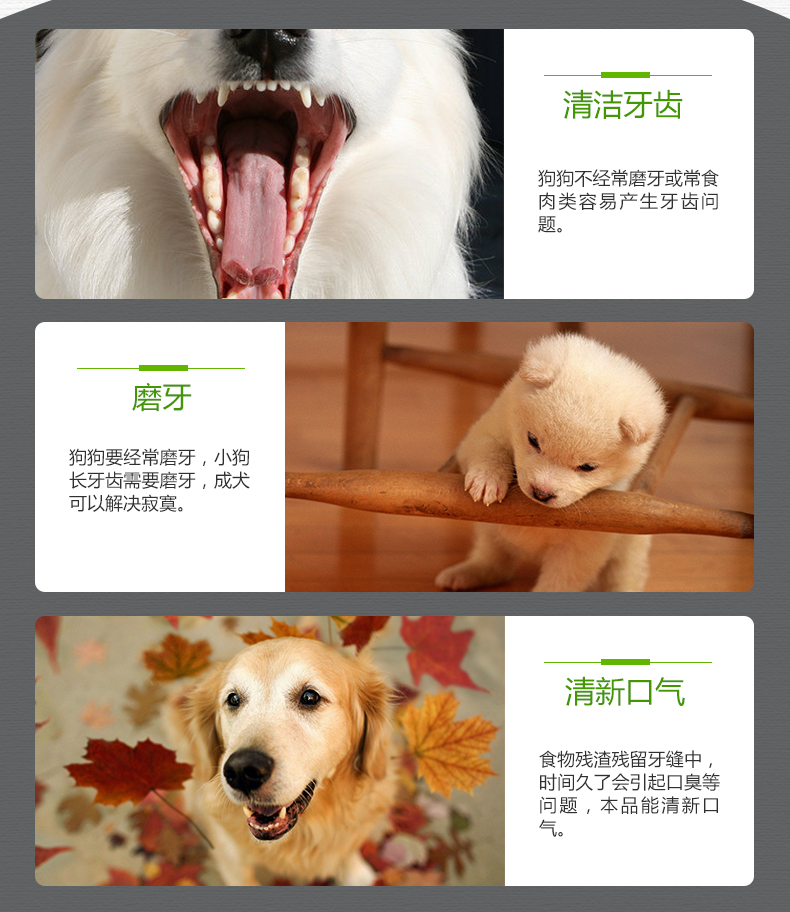Huấn luyện chó ăn vặt Weiji Avocado Puppy Rod Cleaner Puppy Pomeranian Xô Snack Dog nhai - Đồ ăn vặt cho chó Bánh cho chó ăn