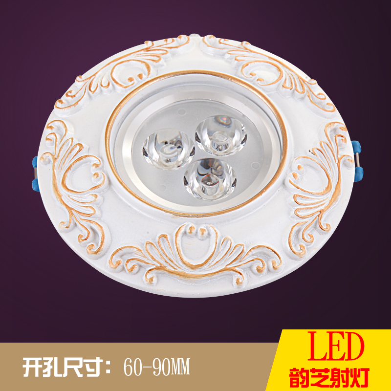 Eurostyle cylinder light LED spotlight concealed ceiling lamp LED light overhanging ceiling Ceiling Lamp Concealed flush-mounted recessed light dongle light