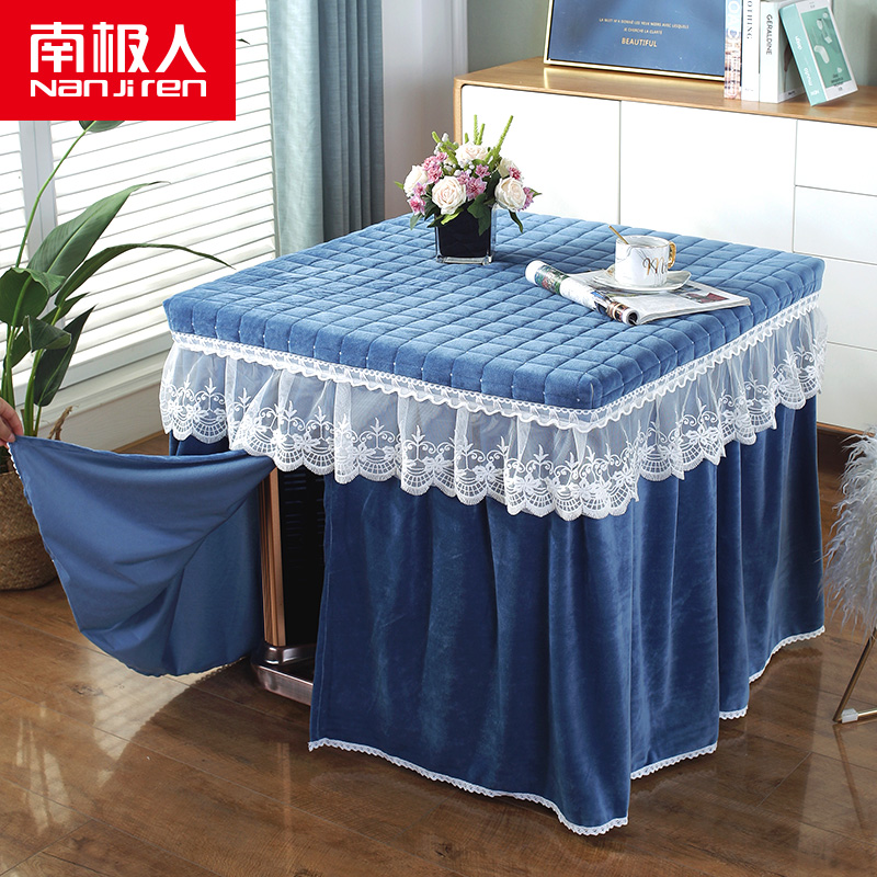Antarctic oven table cover square electric heating furnace Mahjong tablecloth oven is 70 new thickening