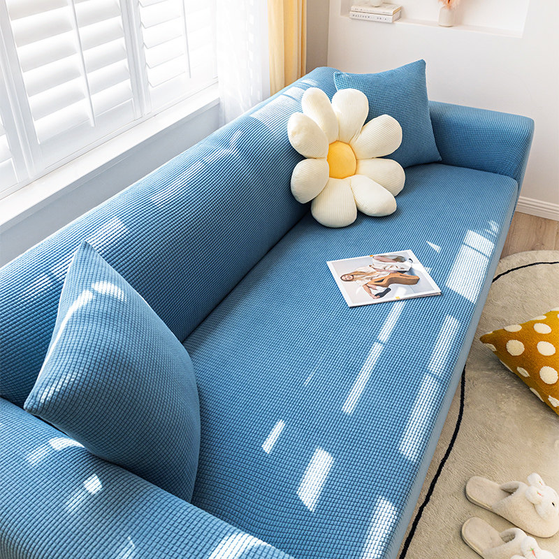 Anti-cat grabbing elastic sofa cover all-bag universal sleeve Four Seasons universal minimalist modern sofa dust-proof cover cloth
