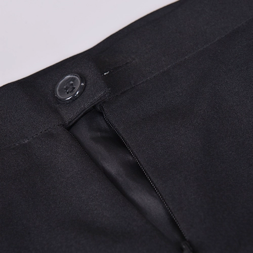 Рабочая летняя юбка, классический костюм, черная мини-юбка, с акцентом на бедрах