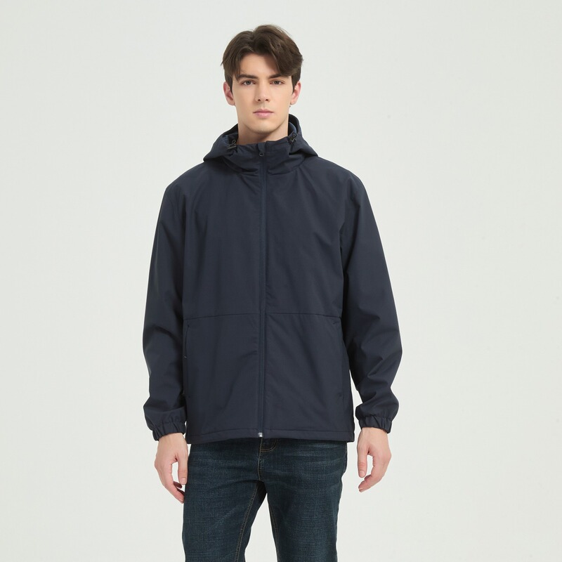 Two-In-One Windproof and Waterproof Fleece-Lined Jacket for Men, 2026 New Casual Sports Coat, Loose Fit, Large Size