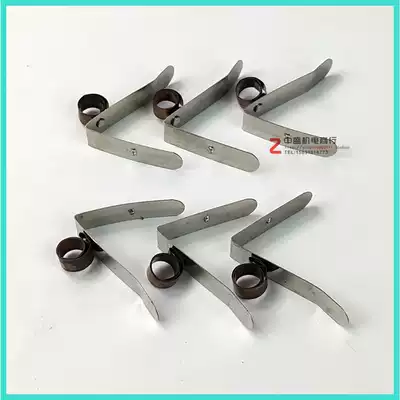 Generator accessories Retainer Carbon brush holder Retainer motor constant pressure spring Steel constant pressure coil spring Generator copper ring accessories