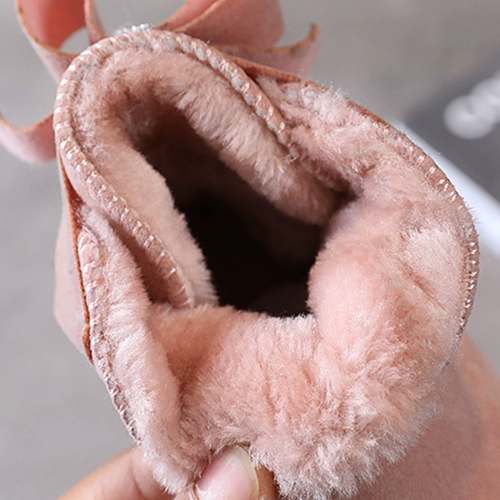 Детские утепленные нескользящие зимние сапоги, подходит для подростков