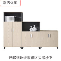 Office filing cabinet simple and modern Genova board cabinet creative combination storage low cabinet bookcase information cabinet