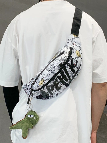 Сумка на одно плечо, японская нагрудная сумка, универсальная небольшая сумка, поясная сумка