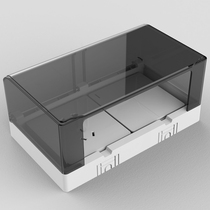 Type 86-type upholstered Ming dress plus high double-position outdoor socket waterproof case 2 limelight box power switch splash-proof box