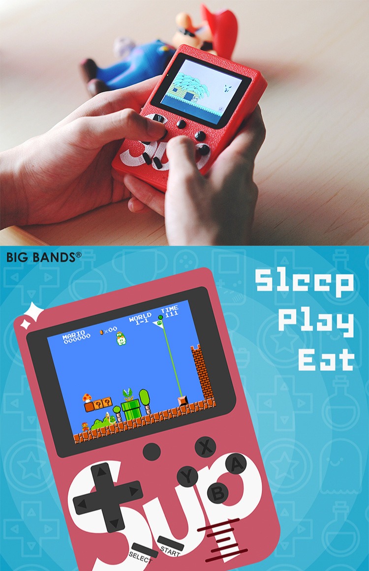 SuxGameBox trò chơi cổ điển retro hộp máy mini màn hình màu chính hãng arcade thời thơ ấu cầm tay máy chơi game cầm tay sony psp