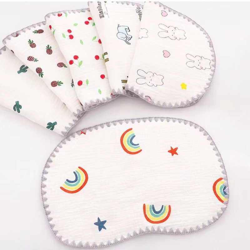 Infant Pure Cotton Cotton Cloth Pillow Newborn Baby 0-3-6-12 Months Cloud Sheet Pillow Baby All Season Comfort Cloud Sheet Pillow-Taobao