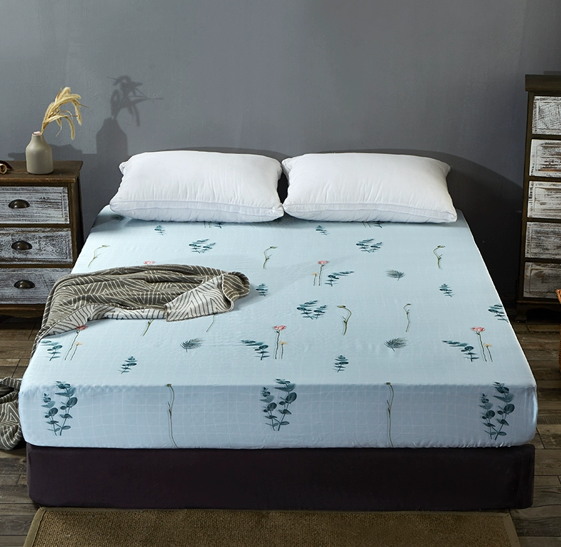 Plant Tencel Pure Lysell Bộ đồ giường đơn Mục mùa hè Simmons Brown Mat Tấm trải giường mềm mại và tinh tế có thể được tùy chỉnh - Trang bị Covers