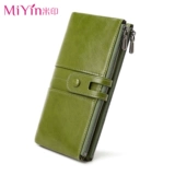 米印 Бумажник, длинный кошелек с молнией, маленькая сумка клатч, анти-кража