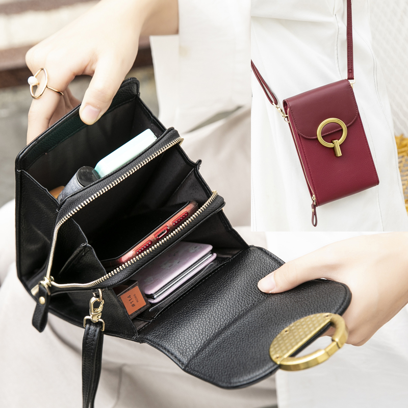 Rice Print Summer Cell Phone Bag Women Skew Satchel Mini Packet 100 Hitch 2021 New Stylish Multifunction Cell Phone Bag