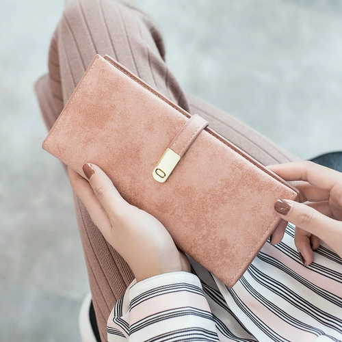 米印 Модная тонкая ретро маленькая сумка клатч, длинный кошелек, городской стиль