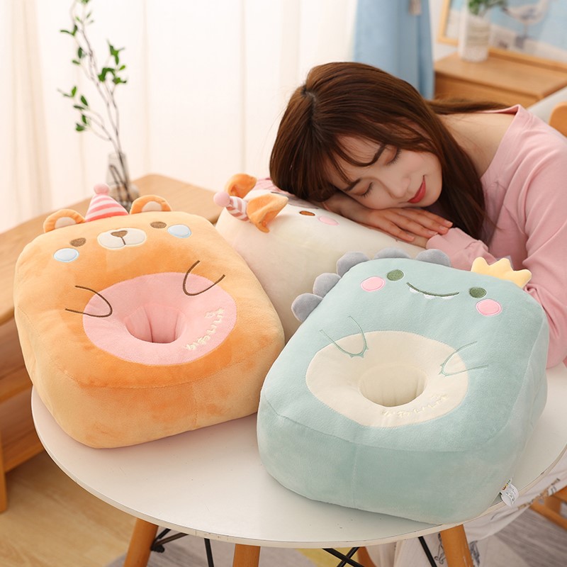 Afternoon nap sleeper Sleeping Pillow Student Office Lunch Break Down The Table Girls Sleep Theorator Warm Hands to Pillow Boys