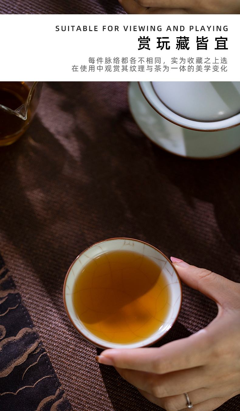 If deep treasure every open the slice your up master cup of jingdezhen kung fu tea tea cups single cup bowl