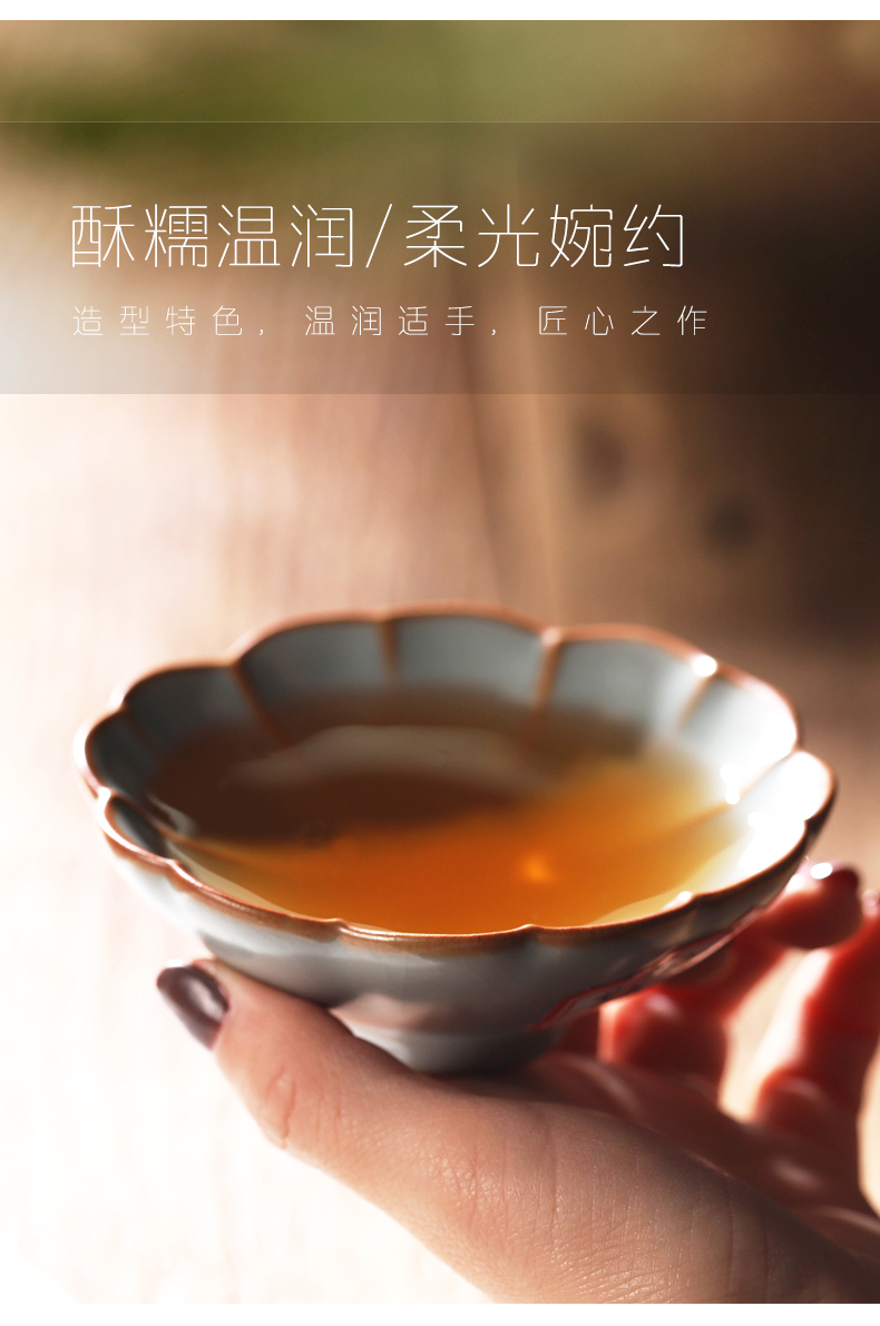 Mountain sound kung fu tea cups ceramic masters cup single cup bowl on your up tea tea cup single sample tea cup