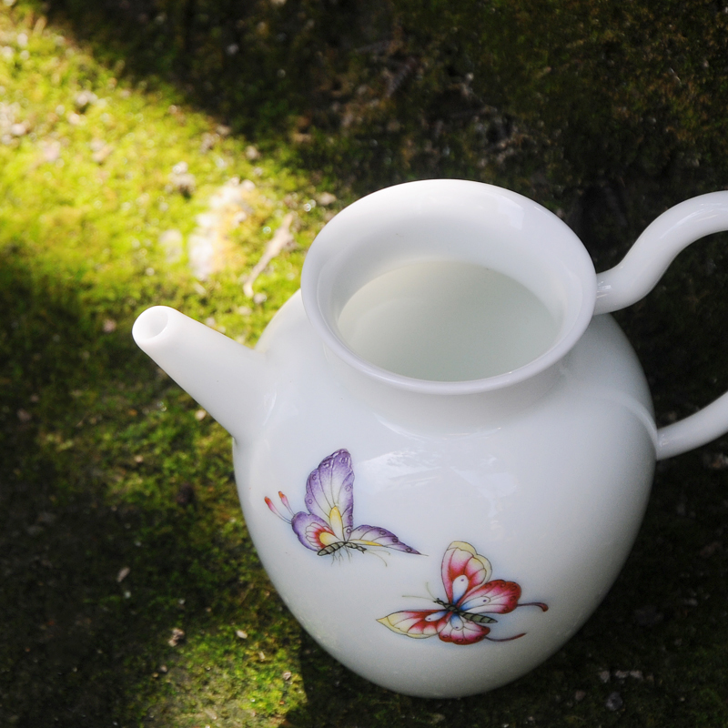 Drawing pastel jingdezhen appliance with fair keller and large ceramic tea accessories and cup and cup points of tea, tea sets