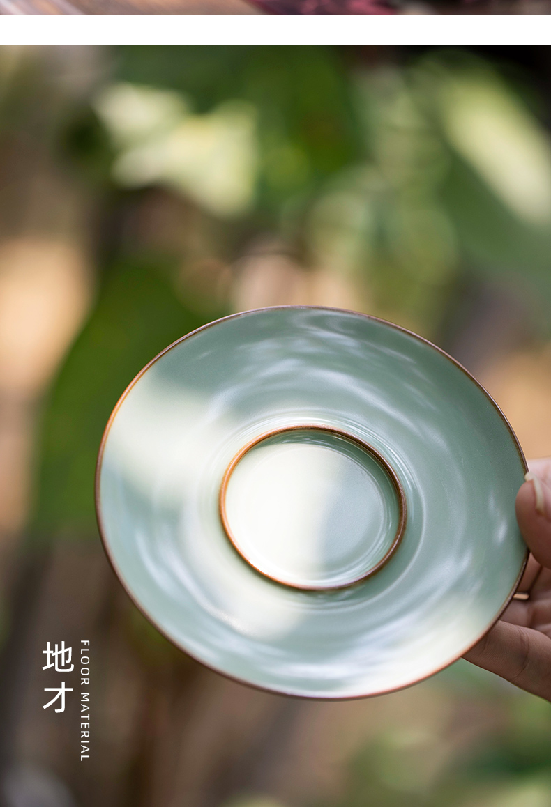 Mountain sound your up only three tureen jingdezhen ceramic tureen single piece can raise kung fu tea tureen single open