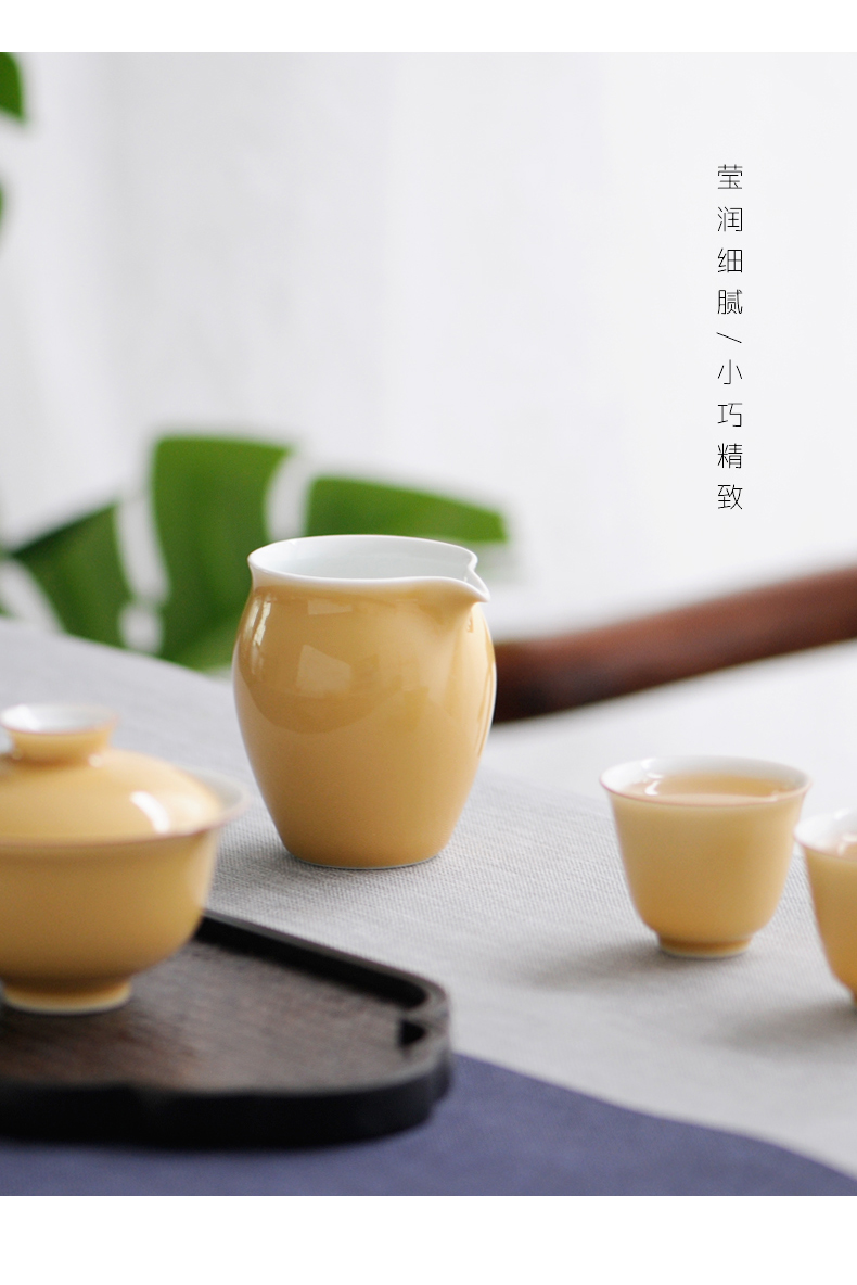 Mountain sound fair high temperature color glaze cup and a cup of tea ware jingdezhen ceramic kung fu tea tea accessories