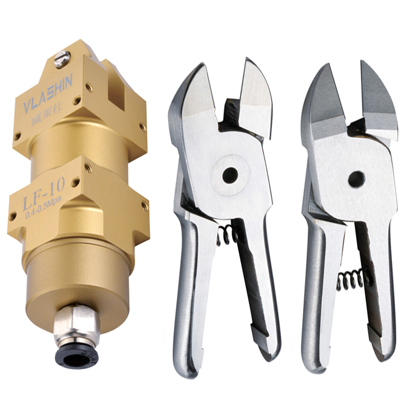 VLASHIN LF-10 cutting iron diamond mesh strong tungsten steel blade pneumatic pliers Pneumatic scissors