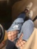 Quần lót lưới đen vớ vớ lưới vớ vớ gợi cảm Xiêm vớ lỗ denim rỗng lưới lớn vớ quần tất 4d Vớ