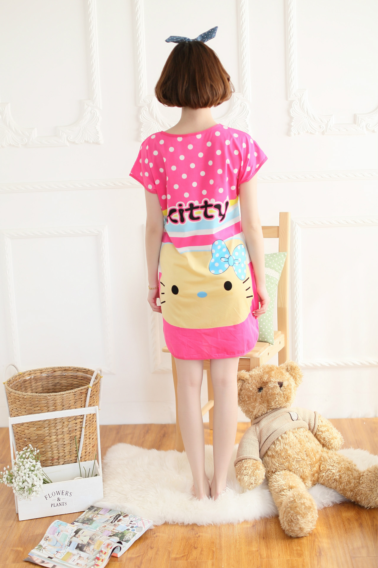 Pyjama pour femme OTHER   à manche courte - Ref 2998018 Image 4