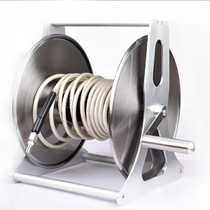 Water pipe storage rack high-pressure car washing machine explosion-proof steel wire household cleaning machine stainless steel brush car pump 35 meters