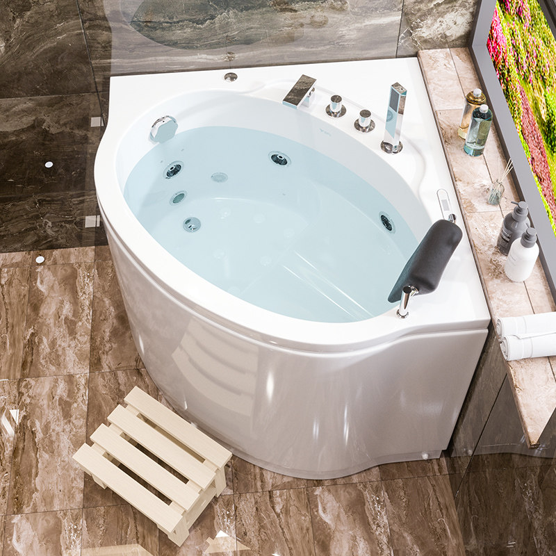 Household small apartment toilet Japanese deep bubble sitting fan