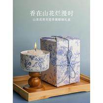 Camellia scented candle gift box set for home bedroom long-lasting high-end birthday gift for girls New Year gift