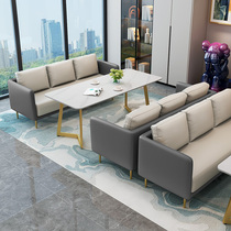 Nordic leisure rest area tea restaurant deck sofa reception negotiation reception tables and chairs commercial cafe sofa