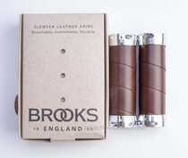 British BROOKS cowhide retro handle small cloth accessories Italian full leather handle hand grip