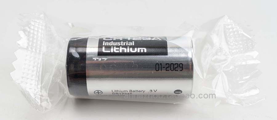 500AF special original Panasonic CR123A candy packaging 3V lithium battery GPS locator water meter battery
