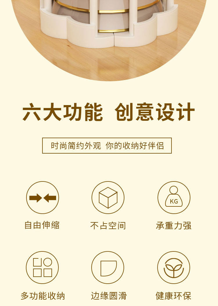 Сушилка 厨房沥水碗架置物架家用水池放碗架单层旋转伸缩多功能饭碗收纳层架 BW