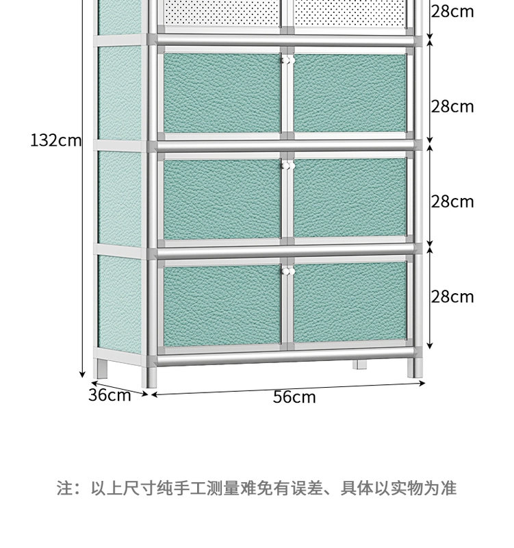 Tủ bếp gia đình giá sàn nhiều tầng giá đựng đa năng tủ đựng bát đĩa tủ nhỏ có cửa kệ gỗ bếp kệ để lò nướng