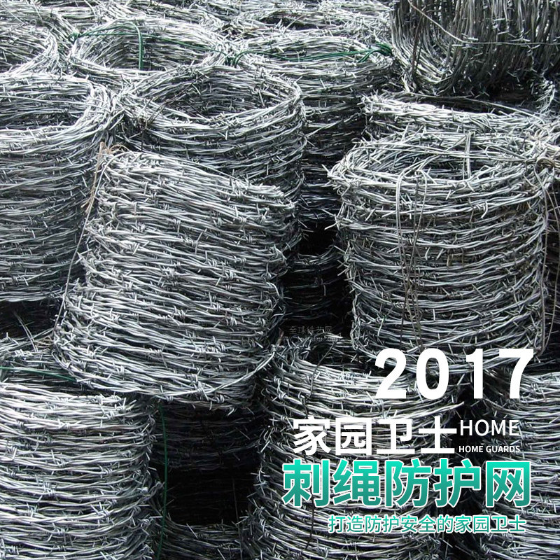 Special price Yi spiny rope Tribulus terrestris anti-climbing thorn anti-theft net Thorn net barbed wire Road protection net thorn wire