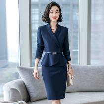 High-end suit suit women's chanel style suit jacket high-end workwear elegance goddess style beauty salon workwear