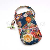 Import Special Price Spot Japan Handmade Kyoto Tradition Kimono and Occasionally Pendant silk mobile phone bag