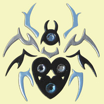 Shanghai spot Japan straight away with high time painted spider phone stickers