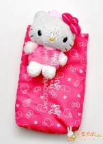 Import Special Price Spot Japan Hello Kitty Powder Ribbon Clip Mobile Phone Bag MP3 Containing bag