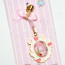 Shanghai spot Japan Melody Flash drill Snow White Plugy 3 5mm headphone hole dust plug