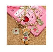 Import special price spot Japan straight delivery pear flower bear Suzys Zoo limited loving mobile phone chain