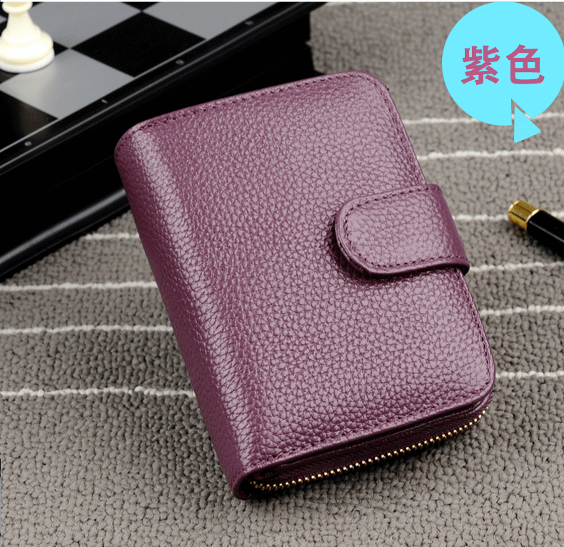 Gói thẻ bằng lái xe bằng da nam mới đa chức năng Ví nữ ví ngắn Giấy phép lái xe nữ thiết lập gói giấy phép lái xe thủy triều ví nữ