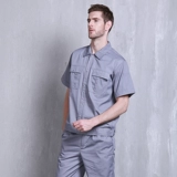 Износостойкий хлопковый летний тонкий дышащий комбинезон, короткий рукав, делается под заказ