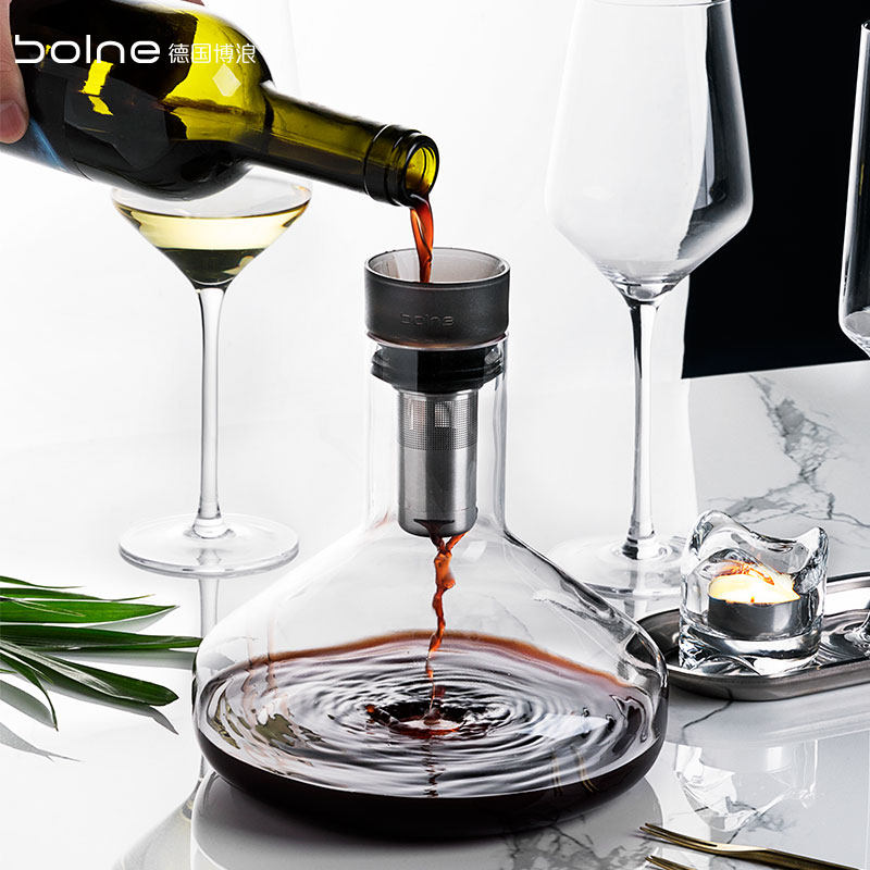 Bolang European-style crystal glass red wine sober filter fast sober household wine dispenser
