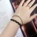 Phiên bản Hàn Quốc của trang sức nhỏ để gửi một lô pha lê siêu nhấp nháy tình yêu vòng tay zircon nữ mẫu đơn giản thời trang vòng tay hoang dã vòng huyết long Vòng đeo tay Clasp